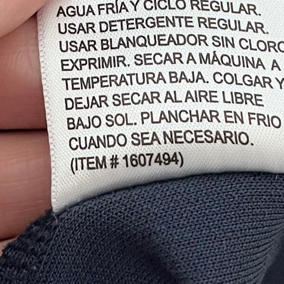 Pebble Beach Men Dry Luxe 1/4 Zip Performance Sweatshirt S Navy Blue Long Sleeve - Picture 8 of 9